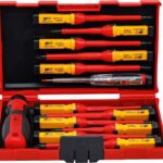Set şurubelniţe VDE cu capete interschimbabile, 13 piese, BGS 35814 - Surubelnite/Torx-uri si Inbusuri