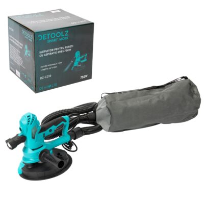 Slefuitor pereti cu aspiratie 750W, 180mm - Scule tencuit/Vopsit/Slefuit si Taiat