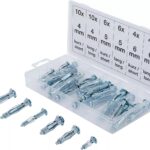 Sortiment de suruburi tip Molly, 40 bucati, BGS 8139 - Consumabile etansare si fixare