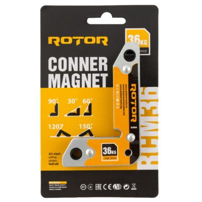 Suport magnetic pentru sudura pe colt RCM36, ROTOR - In lucru
