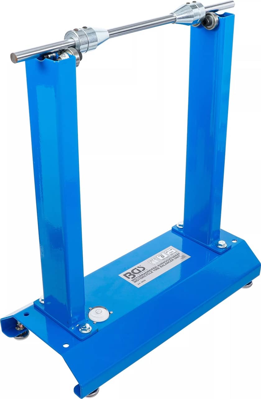 Suport moto pentru echilibrare roti, diametru max 740 mm, latime max 320 mm, BGS 8459 - Utilaje atelier