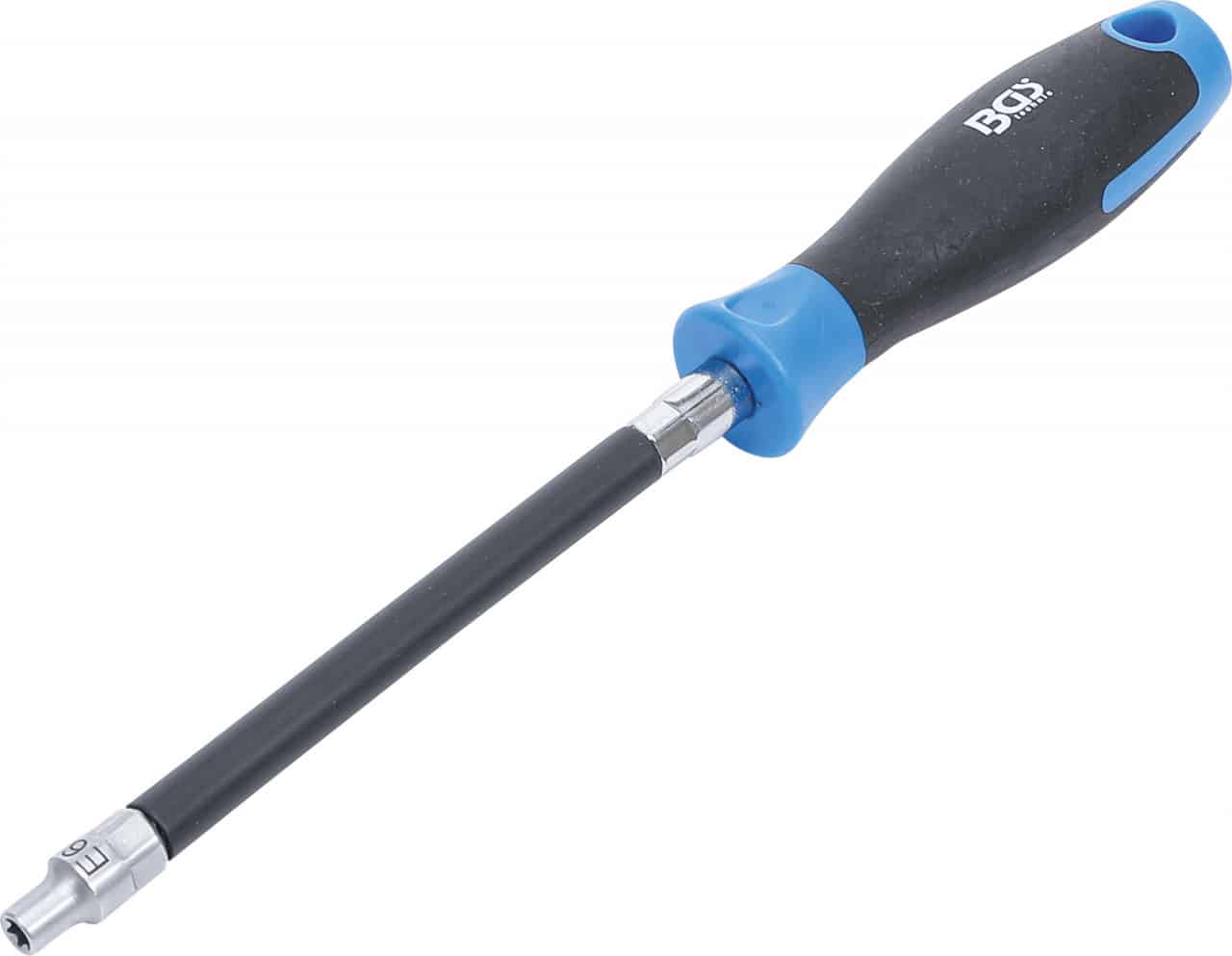 Şurubelniţa flexibila cu tubulara profil E6, lungimea tijei 150 mm, BGS 70022 – SimpleTools Şurubelniţa flexibila cu tubulara profil E6, lungimea tijei 150 mm, BGS 70022 - SimpleTools