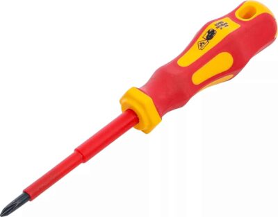 Şurubelniţa VDE cu cap in cruce PH1, lungime lama 80 mm, BGS 4926