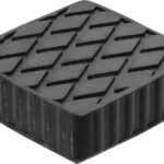 Tampon din cauciuc pentru platforme elevatoare, dimensiuni 116, 5 x 116, 5 x 36, 5 mm, BGS 7037 - Accesorii prese si utilaje