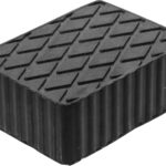Tampon din cauciuc pentru platforme elevatoare, dimensiuni 160 x 120 x 60 mm, BGS 7038 - Accesorii prese si utilaje