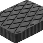 Tampon din cauciuc pentru platforme elevatoare, dimensiuni 160 x 120 x 30 mm, BGS 7006 - Accesorii prese si utilaje