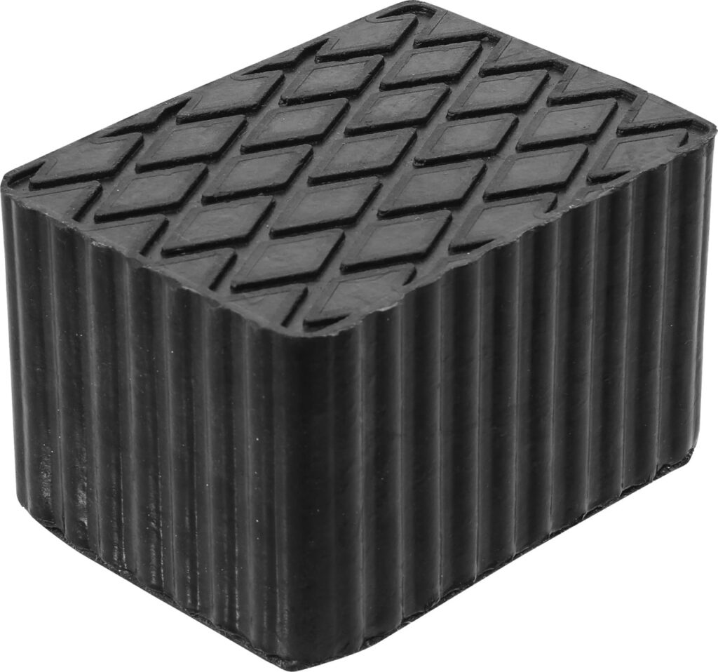 Tampon din cauciuc pentru platforme elevatoare, dimensiuni 160 x 120 x 100 mm, BGS 7008 - Accesorii prese si utilaje