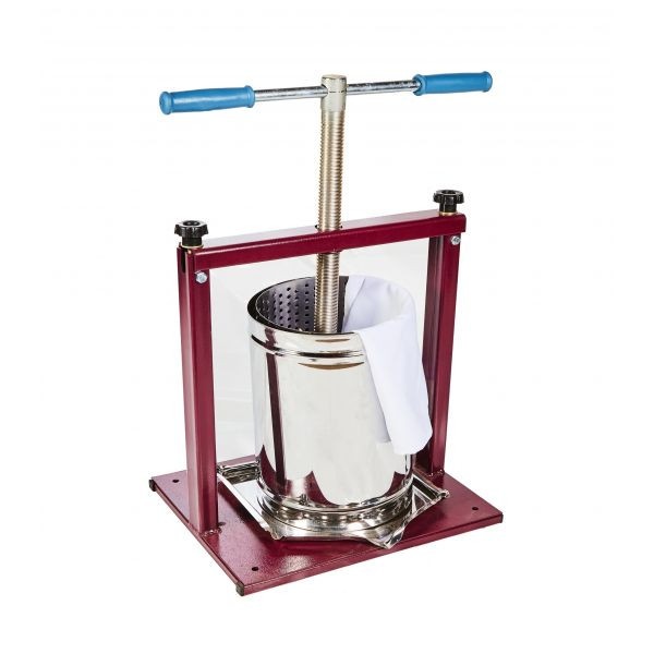 Teasc/Presa struguri Vilen Inox 10 L fara picioare, Rapid - Zdrobitoare