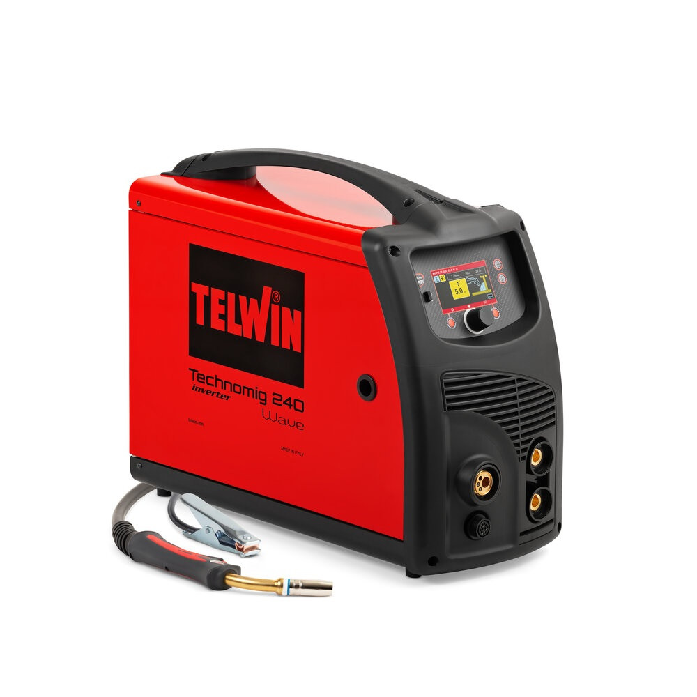 TECHNOMIG 240 WAVE - APARAT DE SUDURA TELWIN tip MIG/TIG/MMA - Aparate de Sudura tip MIG-MAG