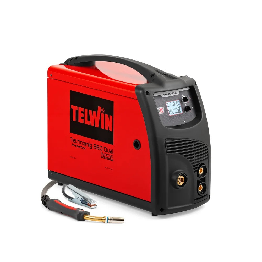 TECHNOMIG 260 DUAL SYNERGIC - APARAT DE SUDURA TELWIN tip MIG-MAG - Aparate de Sudura tip MIG-MAG
