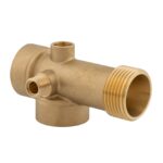 Teu de lagatura din alama cu 5 cai 9cm 170g, Elefant - In lucru