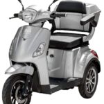 Triciclu Electric Persoane Horia TRP800-1 Argintiu/Rosu - ATV-uri, buggy-uri, motociclete, scutere
