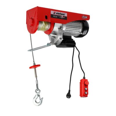 Troliu electric (palan electric) ELEFANT ETP1000, 1600 W, 1000 kg. 20 M CABLU - In lucru