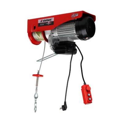 Troliu electric (palan electric) ELEFANT ETP1000, 1600 W, 1000 kg. 20 M CABLU - In lucru