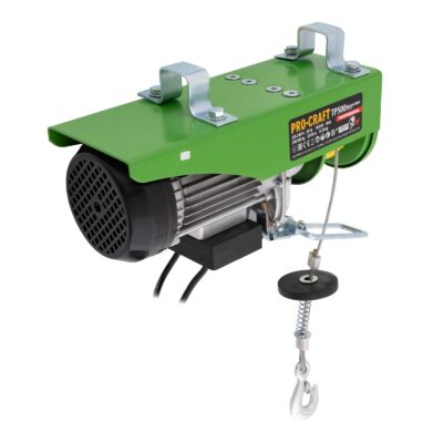 Troliu electric palan Procraft TP500, 1020W, cu kit montare Greutate 500kg - Utilaje de ridicat