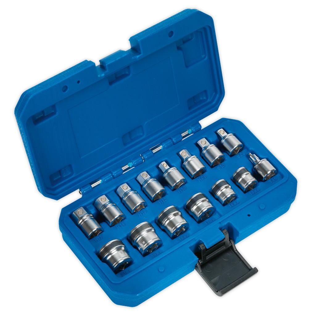 Trusa chei si tubulare, 3/8″, 15 piese – SimpleTools Trusa chei si tubulare, 3/8", 15 piese - SimpleTools