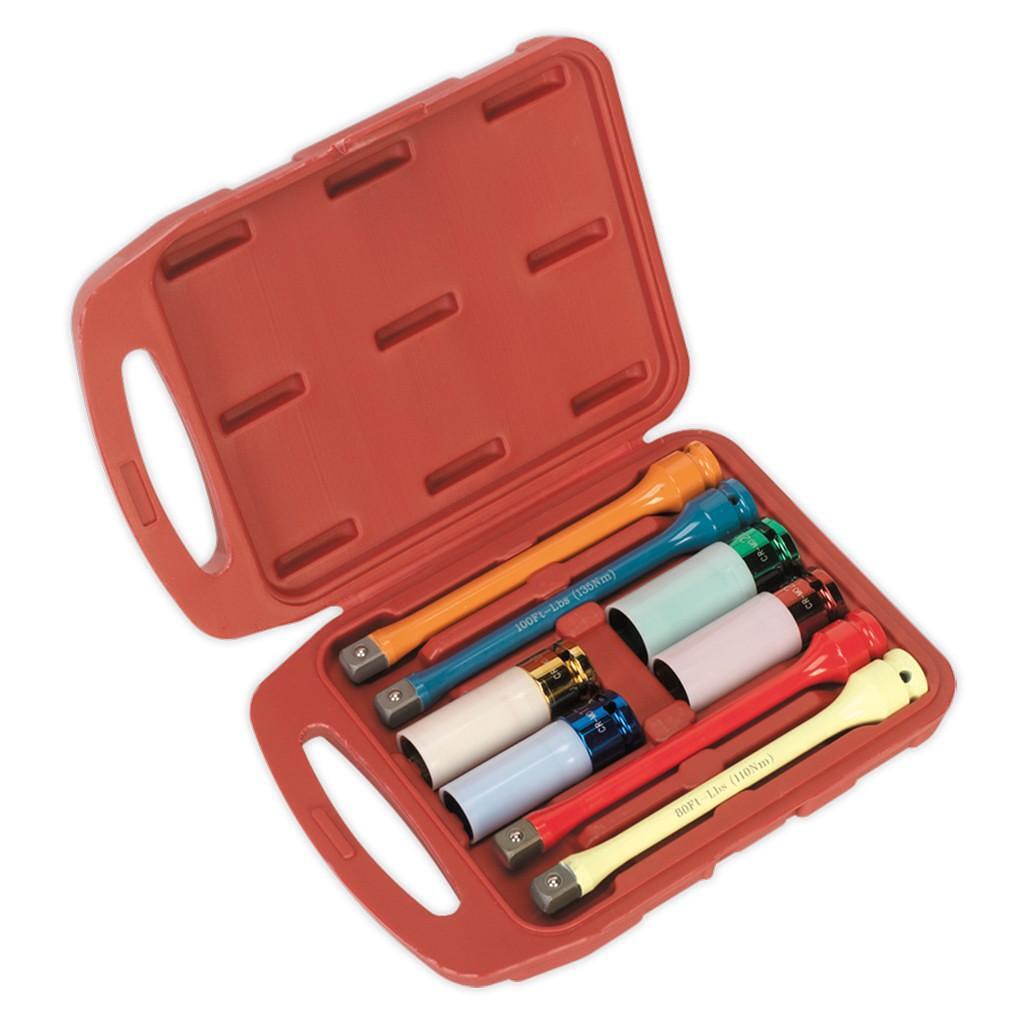 Trusa chei tubulare jante de aluminiu, 8 piese, 1/2″ – SimpleTools Trusa chei tubulare jante de aluminiu, 8 piese, 1/2" - SimpleTools