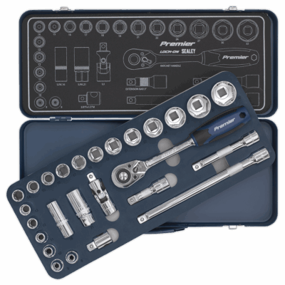 Trusa chei tubulare Lock-On, 1/2", 26 piese - Truse Scule