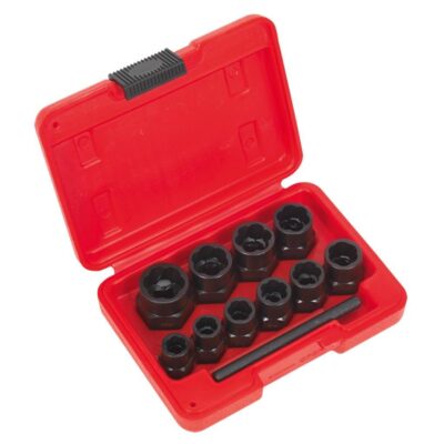 Trusa extractoare piulite, 10 piese, 3/8"