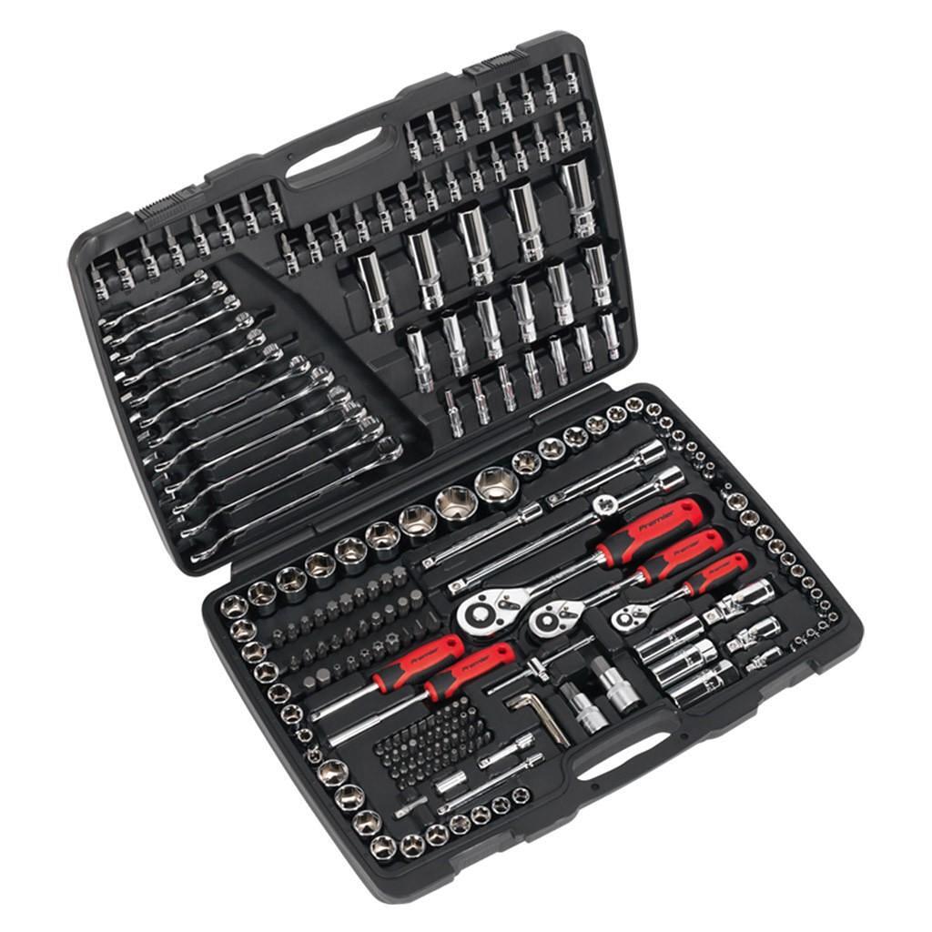 Trusa scule, 1/4″, 3/8″ si 1/2″, 216 piese – SimpleTools Trusa scule, 1/4", 3/8" si 1/2", 216 piese - SimpleTools
