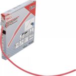 Varnis termocontractabil rosu Ø 5 mm, lungime 6 m, BGS 6848-1 - Tuburi termo si mansoane
