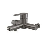 VITAL FB-09 – Baterie cadă monocomandă din inox SUS 304 cu pară de duș FLOW - In lucru