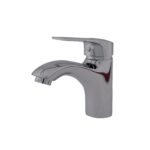 WAVE Z 01 Baterie lavoar zinc crom WAVE FLOW - In lucru