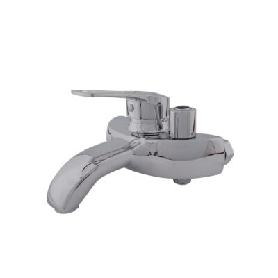 WAVE Z 09 – Baterie cadă monocomandă din zinc cu pară de duș FLOW