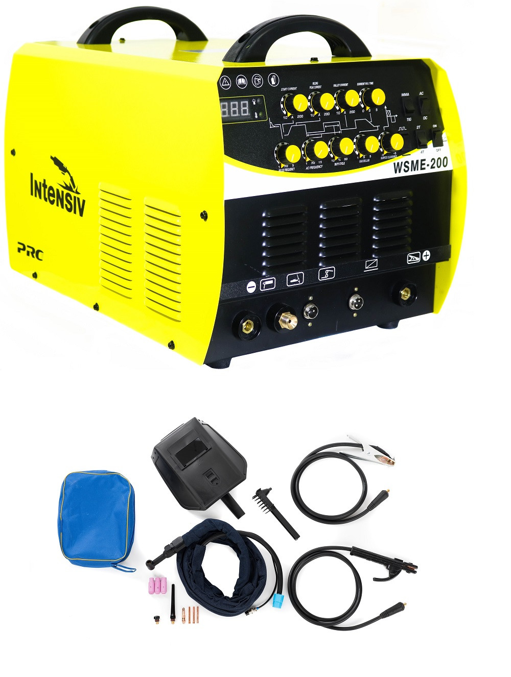 WSME 200 AC/DC - Invertor de sudura aluminiu TIG/WIG INTENSIV - Aparate de Sudura tip TIG/WIG/PLASMA