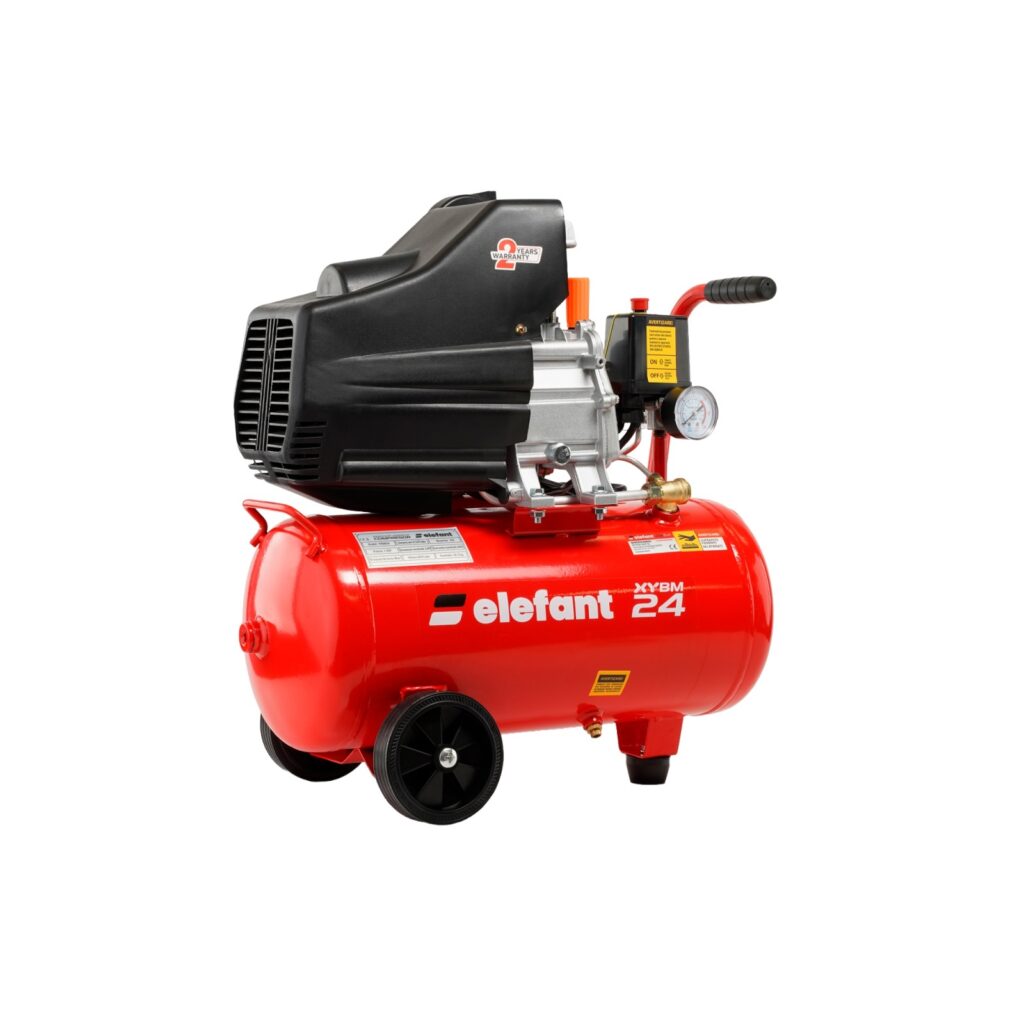XYBM24 Compresor aer 24L ELEFANT 1,5 CP, 8 bari - Compresoare