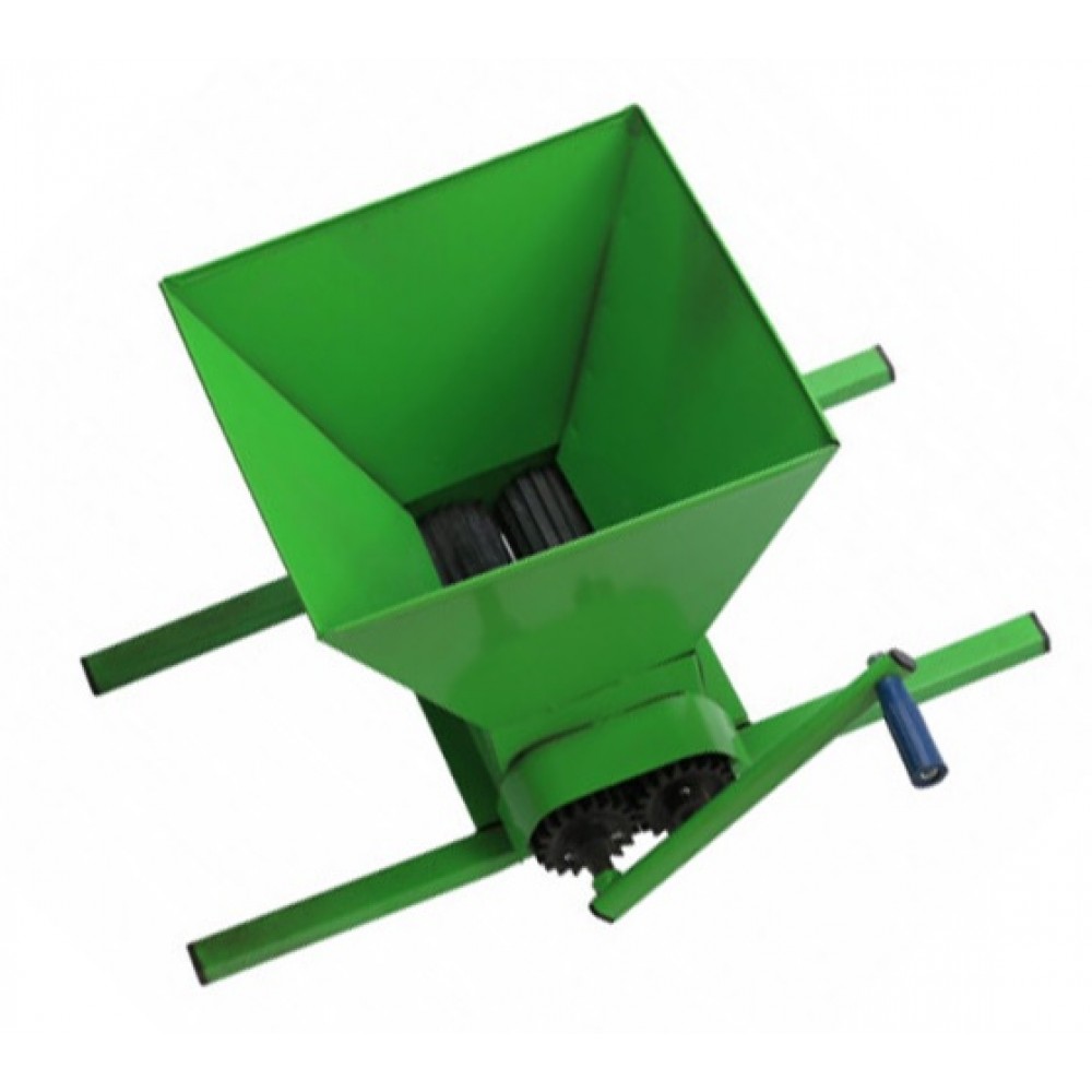 Zdrobitor manual de struguri, cuva detasabila, 350 kg/h, 20 Litri - Zdrobitoare