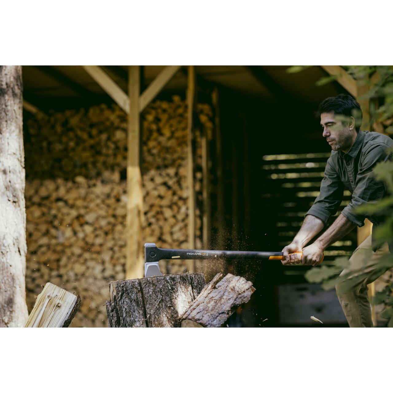 Topor pentru despicat Fiskars X36, lama L - SimpleTools