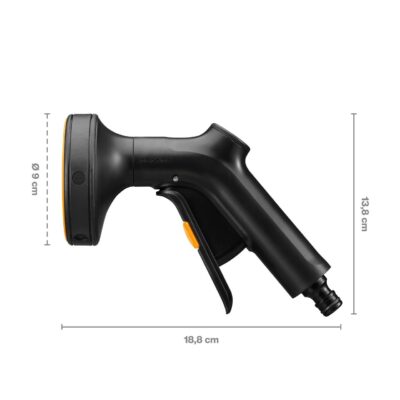 Pistol pentru stropit cu 3 jeturi Fiskars Solid Multi, 1070836 - SimpleTools