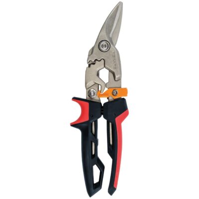 Foarfeca pentru tabla Fiskars PowerGear, taietura pe stanga
