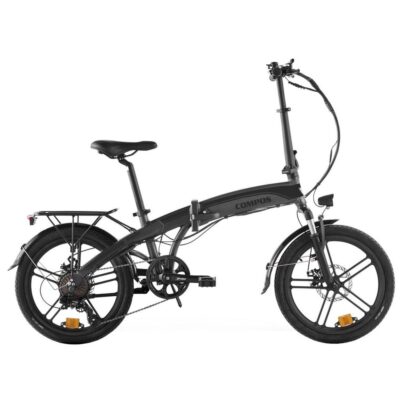 HECHT COMPOS GRAPHITE - Bicicleta electrică