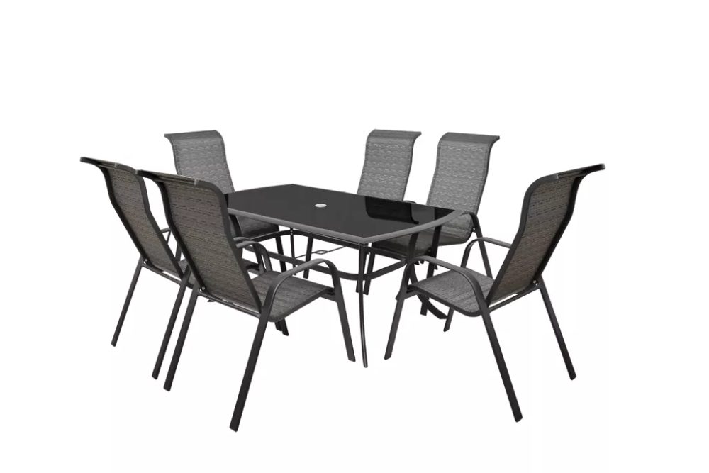 HONEYSETMAXI – Set mobilier de gradina (1+6) – SimpleTools HONEYSETMAXI - Set mobilier de gradina (1+6) - SimpleTools