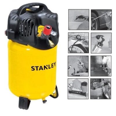 Compresor STANLEY, D200/10/24V, 24 l, 10 bar, 1.5 CP