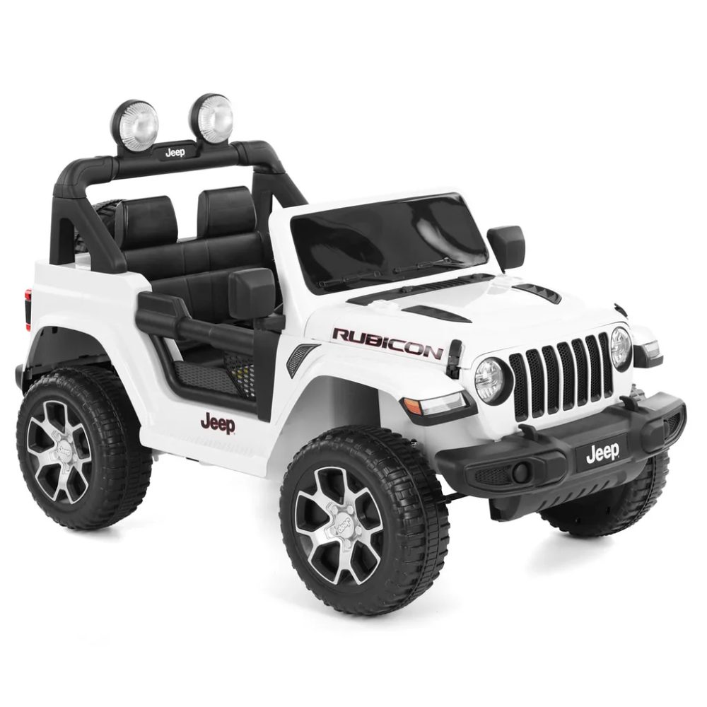 JEEP WRANGLER RUBICON WHITE – Masina de jucarie cu baterie – SimpleTools JEEP WRANGLER RUBICON WHITE - Masina de jucarie cu baterie - SimpleTools