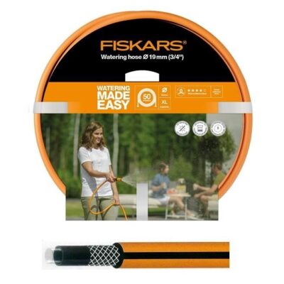 Furtun de gradina Fiskars Q4, 19 mm (3/4"), 50 m