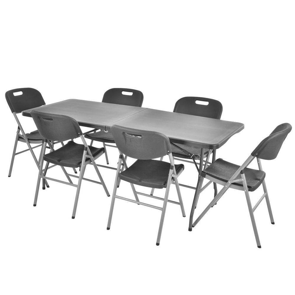 HECHTFOLDISSET6 – Set mobilier de gradina (1+6) – SimpleTools HECHTFOLDISSET6 - Set mobilier de gradina (1+6) - SimpleTools