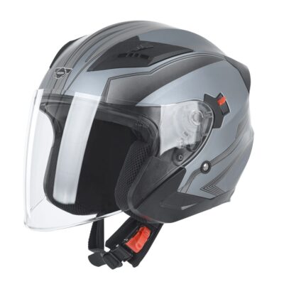 HECHT52627L - Casca L scuter albastru   unghiular