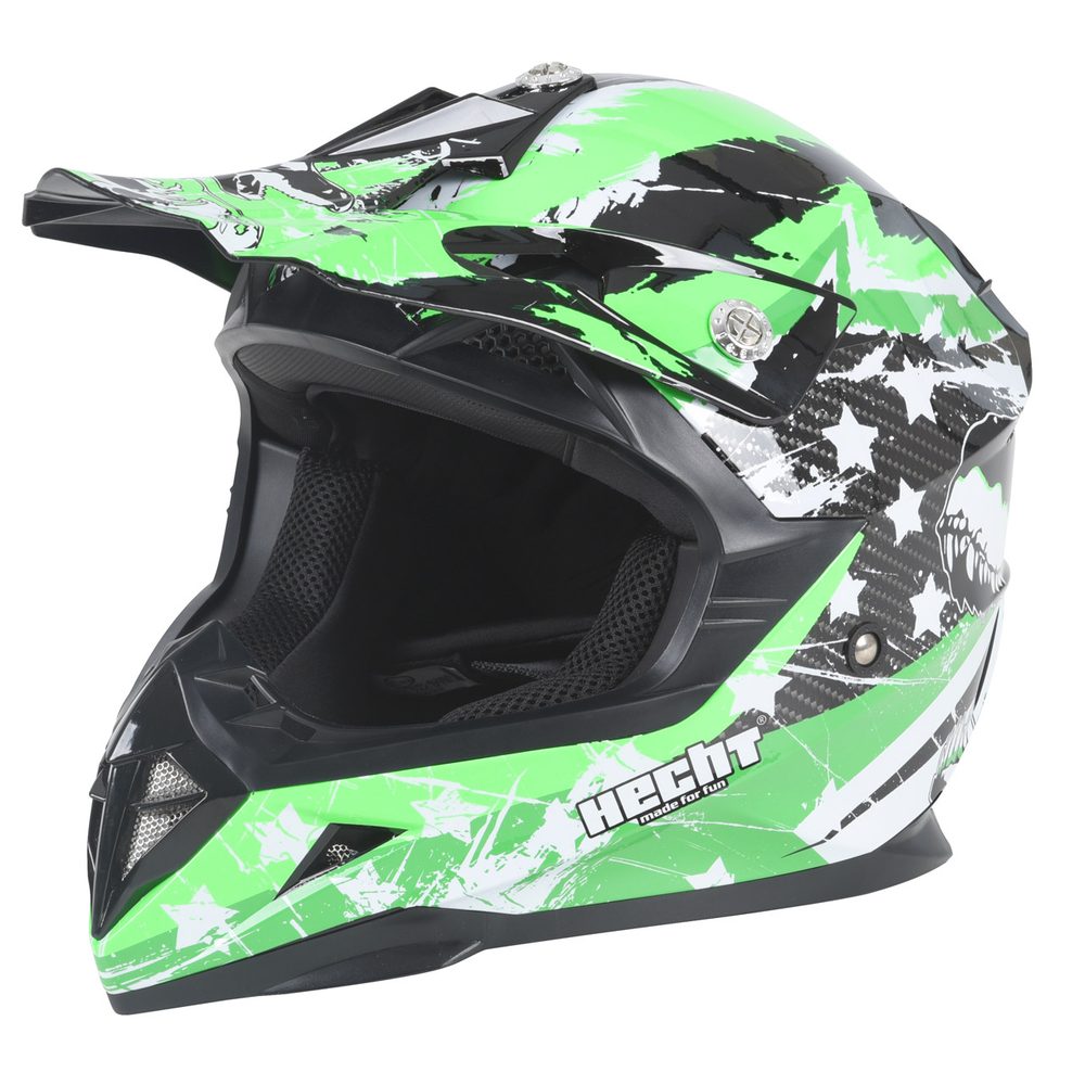 HECHT54915M – Casca verde M ATV HECHT54915M - Casca verde M ATV