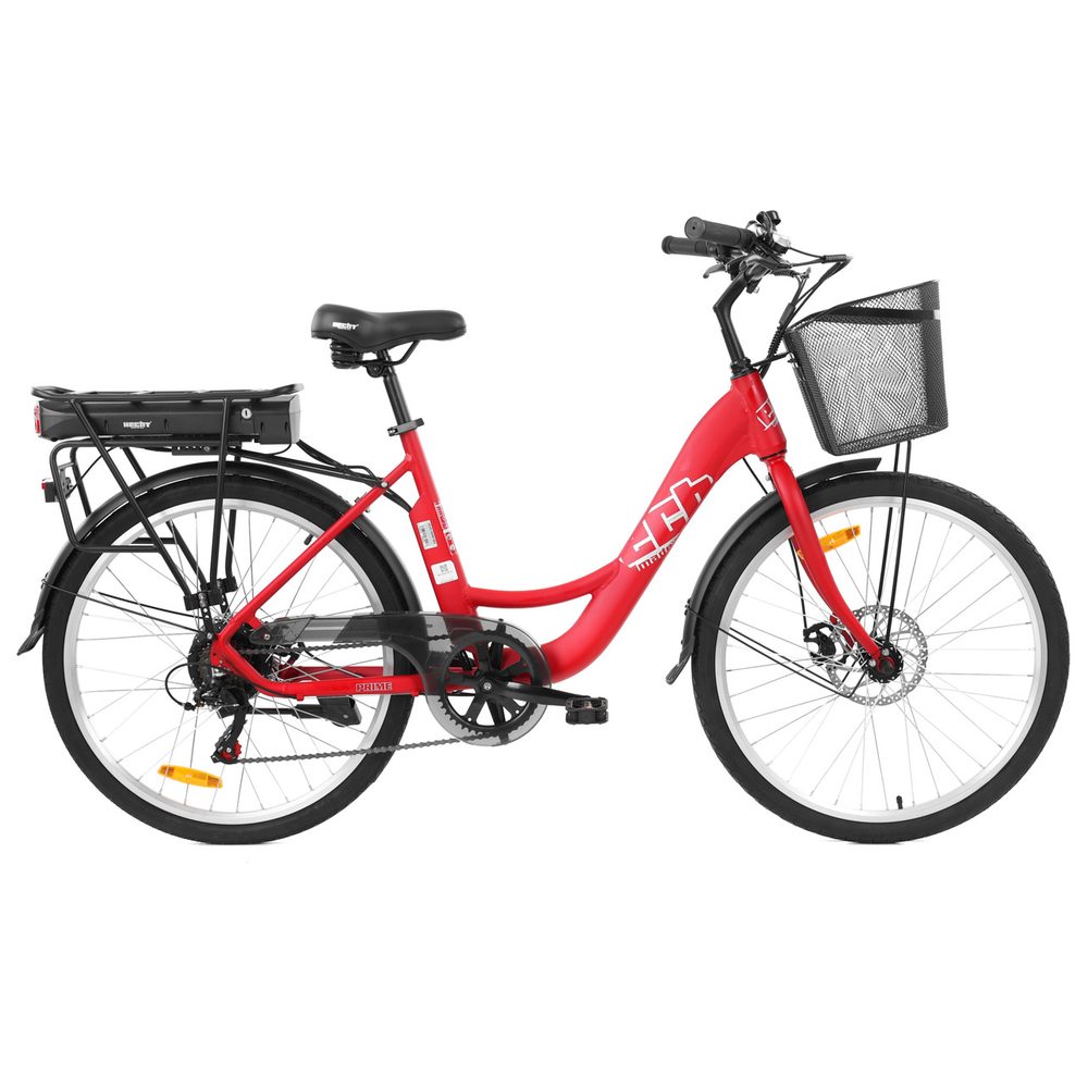 HECHT PRIME RED – Bicicleta electrică HECHT PRIME RED - Bicicleta electrică