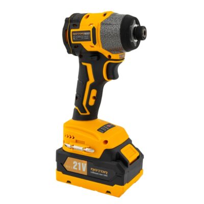 Autofiletanta cu impact pe acumulator ROTOR RSD21, 21 V /3 Ah, 240 Nm,2200 rot/min, 3400 BPM - SimpleTools