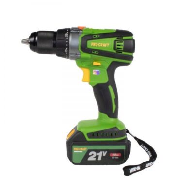 Autofiletanta cu percutie Procraft PA214, 21 V, 4 Ah, 60 Nm, 1500rpm, Mandrina metalica - SimpleTools