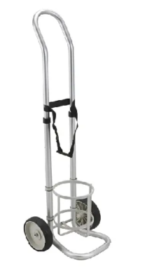 Carucior din aluminiu pentru butelie