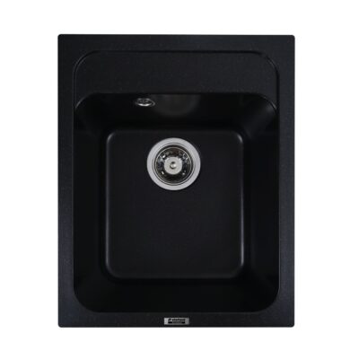 Chiuveta de bucătărie Elefant Premium Korrado , Negru metalic 497x398 mm