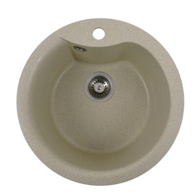 Chiuveta de bucătărie Elefant Premium Turas 480 , Nisip bej 482 mm