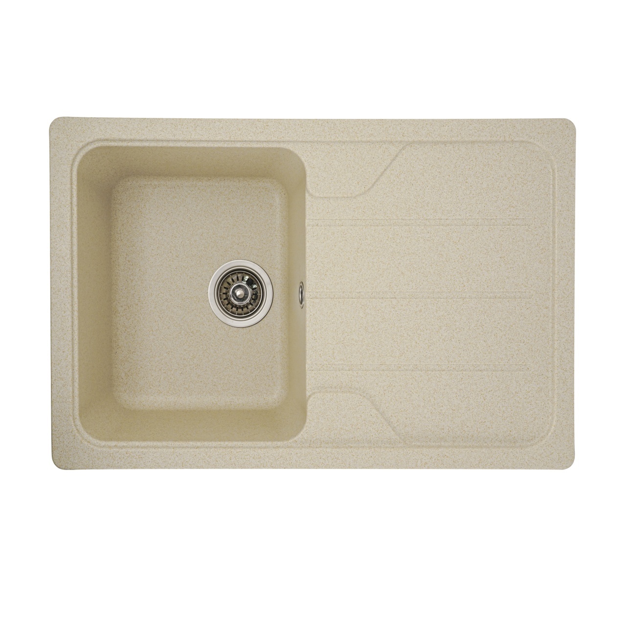 Chiuvetă din compozit de granit pentru bucătărie ELEFANT PREMIUM 7850 VERONA Nisip bej 775 x 495 mm – SimpleTools Chiuvetă din compozit de granit pentru bucătărie ELEFANT PREMIUM 7850 VERONA Nisip bej 775 x 495 mm - SimpleTools