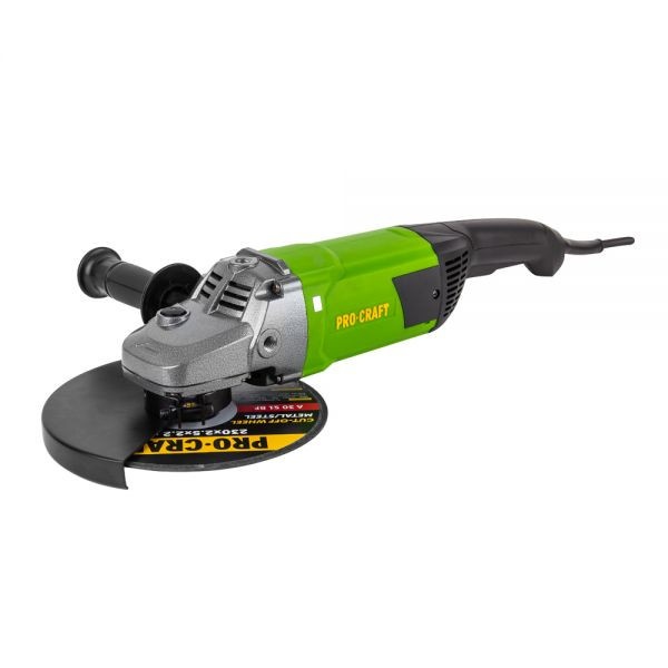 Flex Polizor Unghiular Procraft PW 2650, 2.65 kW, 6500 rpm, Panza 230 mm, Putere 2600W, pornire Soft Start – SimpleTools Flex Polizor Unghiular Procraft PW 2650, 2.65 kW, 6500 rpm, Panza 230 mm, Putere 2600W, pornire Soft Start - SimpleTools